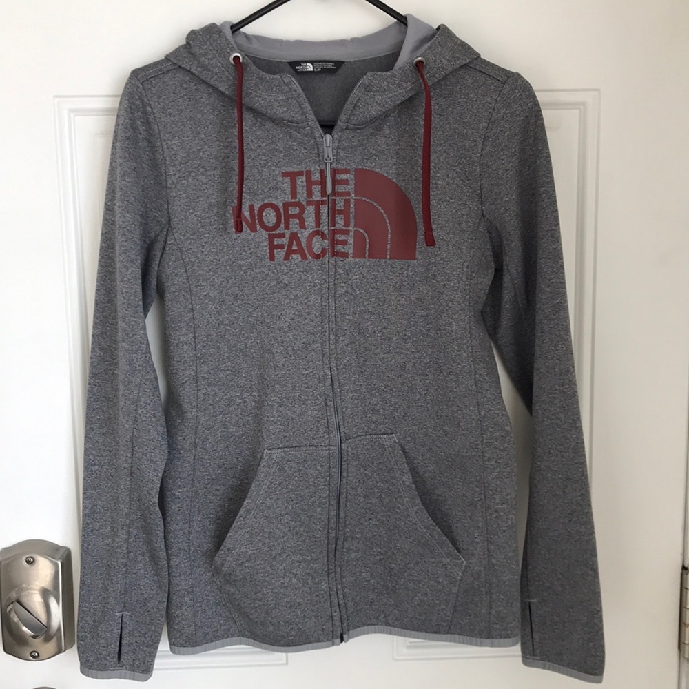 North Face zip up jacket